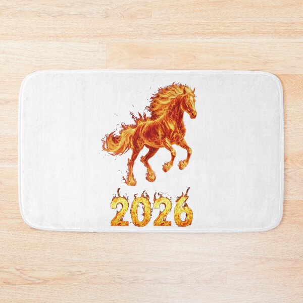 Item preview, Running Fire Horse 2026 – Year of the Horse Flame Artwork designed and sold by Baby Adee Collective.