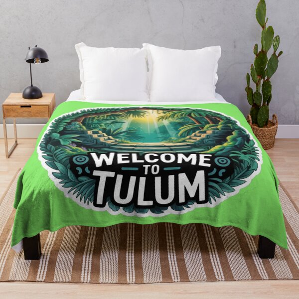 Item preview, Tulum Jungle Portal Sticker – Tropical Travel Adventure Design designed and sold by Timeless Design.