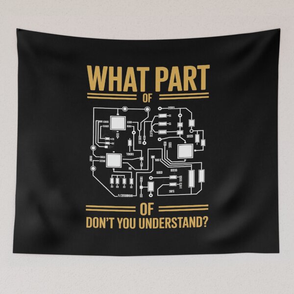 Item preview, What Part of Don't You Understand, Electrician designed and sold by MarkLeedsArt.