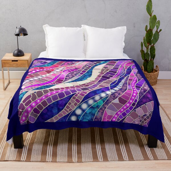 Item preview, River of Petals and Light Pink Purple Teal designed and sold by Fun In The Sun .