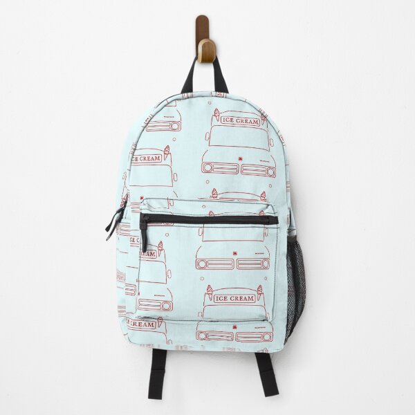 Item preview, Bedford CF classic ice cream van outline red designed and sold by soitwouldseem.