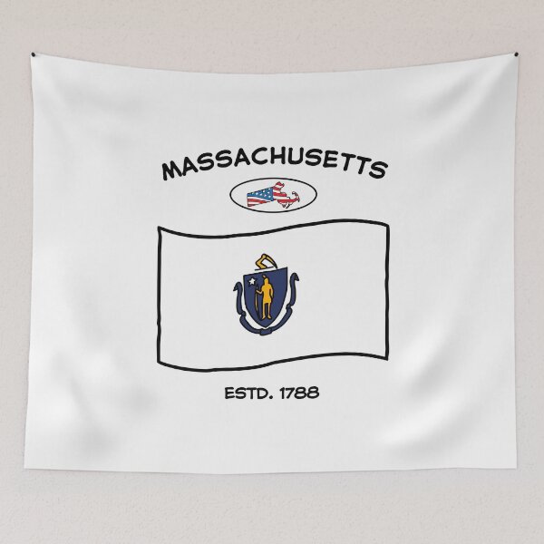 Item preview, Massachusetts flag designed and sold by Peerless-Prime.