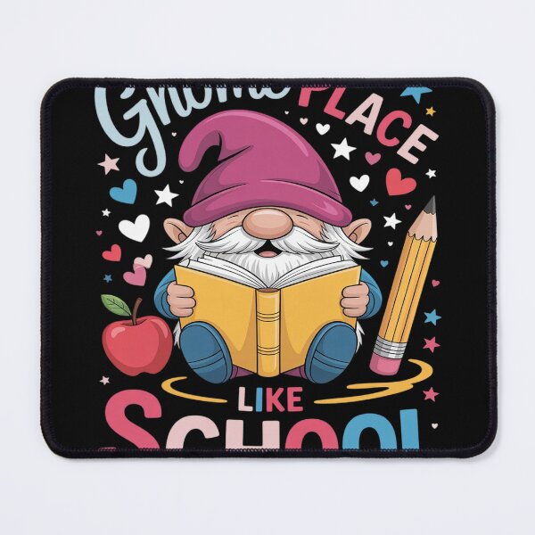 Item preview, Gnome Place Like School Colorful Gnome Lover Teacher Student designed and sold by Voidbinder.