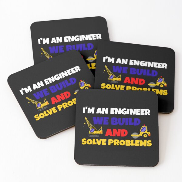 Item preview, I'm An Engineer, We Build And Solve Problems designed and sold by JohnnyP-Store.