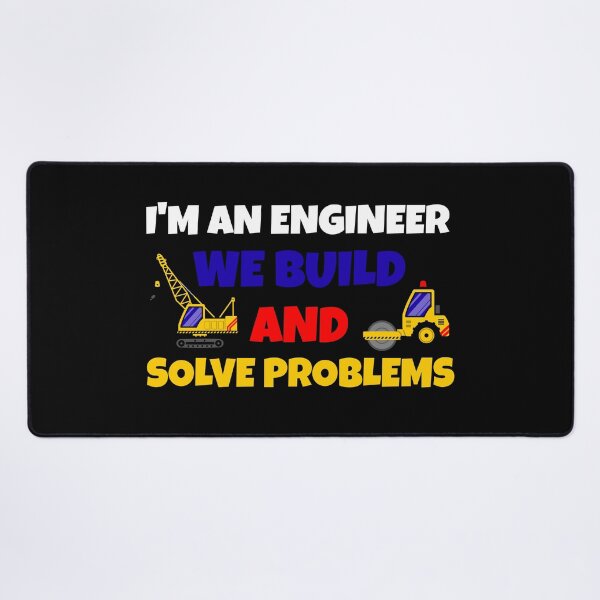 Item preview, I'm An Engineer, We Build And Solve Problems designed and sold by JohnnyP-Store.