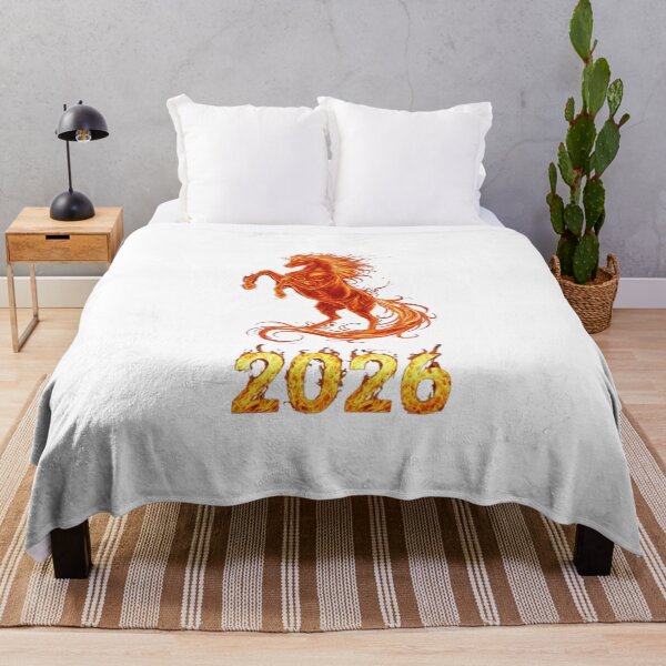Item preview, Rising Fire Horse 2026 – Chinese Zodiac Fantasy Illustration designed and sold by Baby Adee Collective.