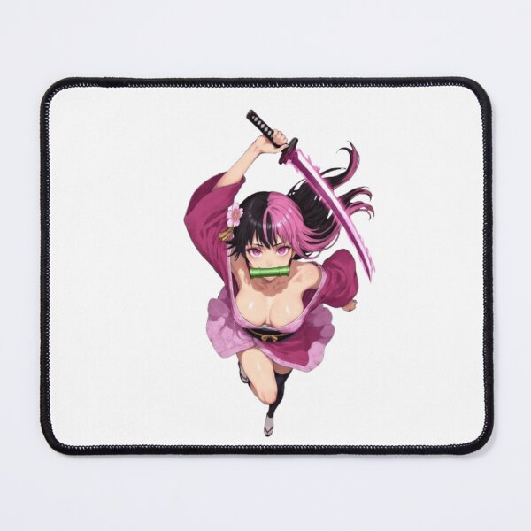 Item preview, Nezuko Demon Slayer Fanart – Pink Hair Sword Kawaii designed and sold by JonathanP514.