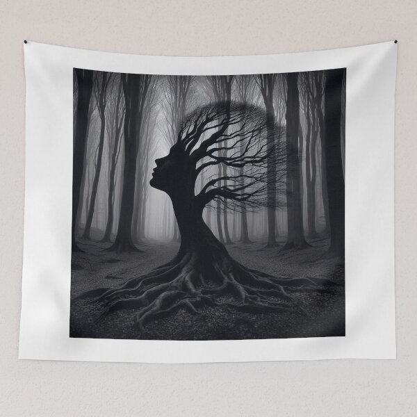 Item preview, Nightbound Forest Heart designed and sold by Wieckmananddoc.