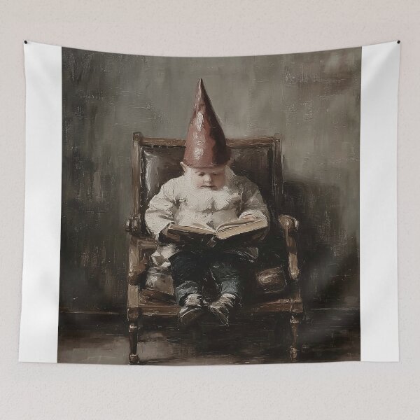 Item preview, Gnome Reading a Book designed and sold by lautir.