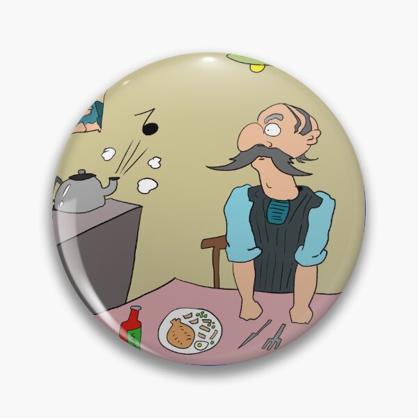 Item preview, Tea-time. Funny cartoon design. designed and sold by Grant Wilson.