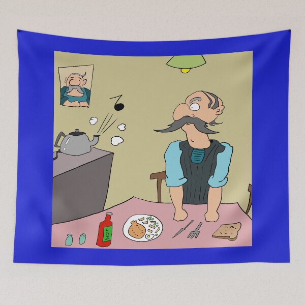 Item preview, Tea-time. Funny cartoon design. designed and sold by Grant Wilson.