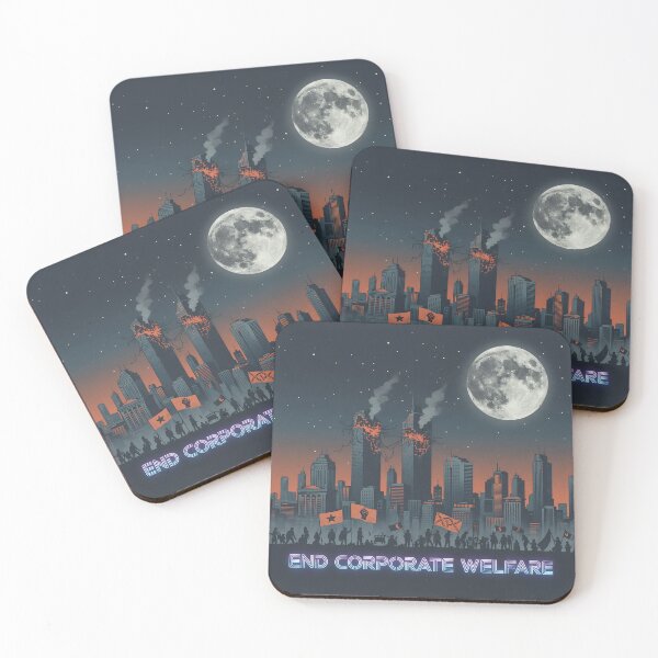 Item preview, end corporate welfare designed and sold by Still Standing Society.