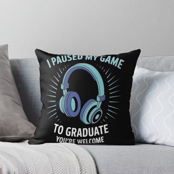 Item preview, I Paused My Game To Graduate Gamer Graduation designed and sold by gandebro.