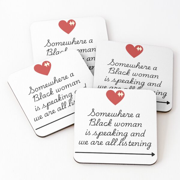 Item preview, We are all listening to Black Women  designed and sold by Counter-Slop.