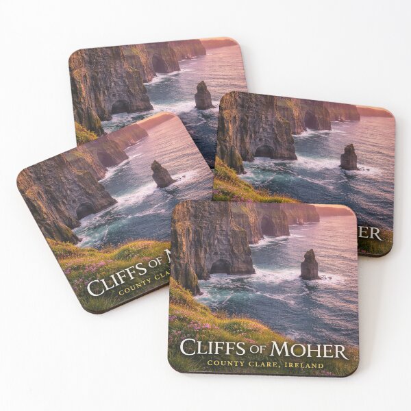 Item preview, Cliffs of Moher at Sunset designed and sold by Lunara Glow.
