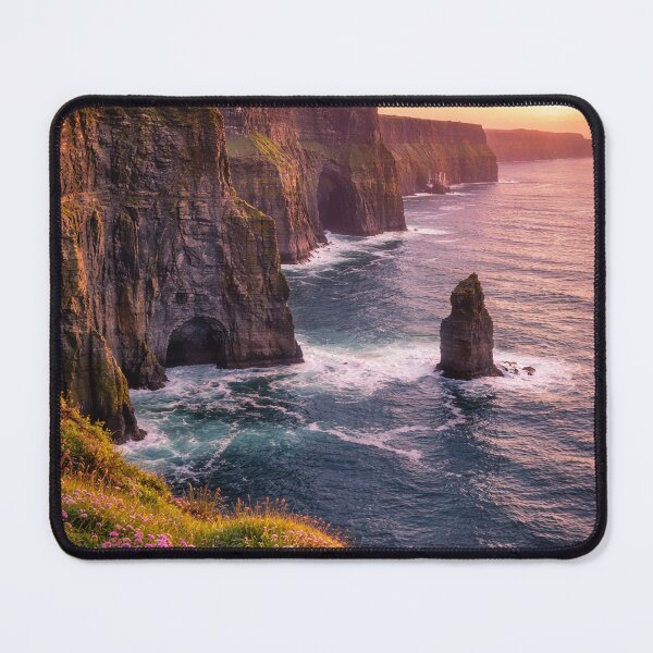 Item preview, Cliffs of Moher at Sunset designed and sold by Lunara Glow.