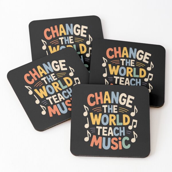 Item preview, Change the World, Teach Music Choir Jazz Teacher designed and sold by mandiana.