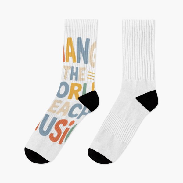 Item preview, Change the World, Teach Music Choir Jazz Teacher designed and sold by mandiana.