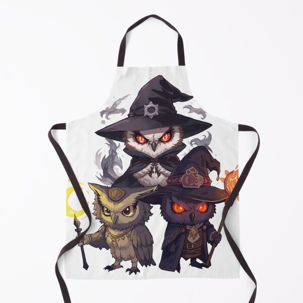 Item preview, Nightwatch Triad – The Three Arcane Owl Brothers designed and sold by Monzora.