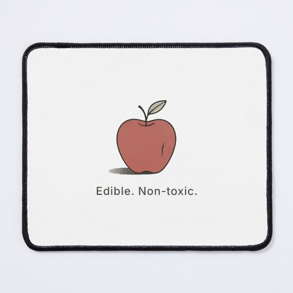Item preview, Red Apple — Edible, Non-Toxic designed and sold by WorkXPlay.