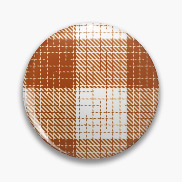 Item preview, Brown And White Crosshatch Plaid Gingham Design  designed and sold by PatternTitan.
