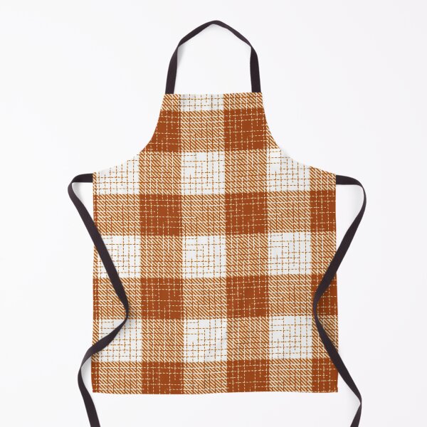 Item preview, Brown And White Crosshatch Plaid Gingham Design designed and sold by PatternTitan.