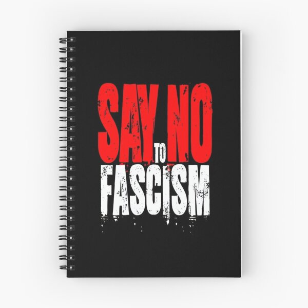 Item preview, Bold Anti-Fascism Protest Design – Say No to Fascism Political Statement Graphic for Activists designed and sold by Bright Nest Studio.