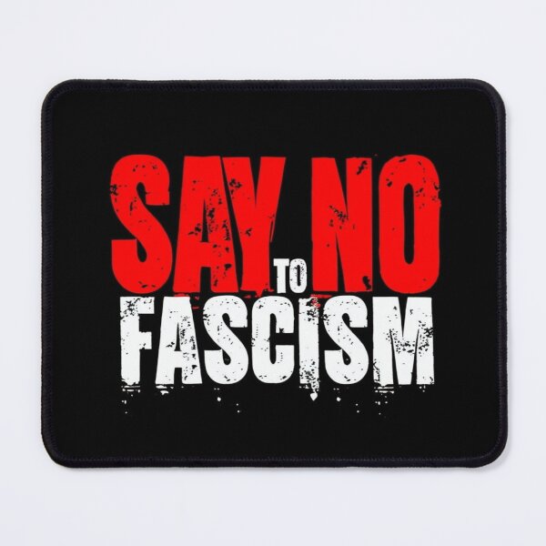 Item preview, Bold Anti-Fascism Protest Design – Say No to Fascism Political Statement Graphic for Activists designed and sold by Bright Nest Studio.