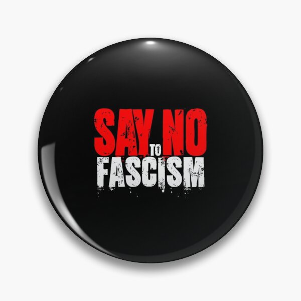 Item preview, Bold Anti-Fascism Protest Design – Say No to Fascism Political Statement Graphic for Activists designed and sold by Bright Nest Studio.