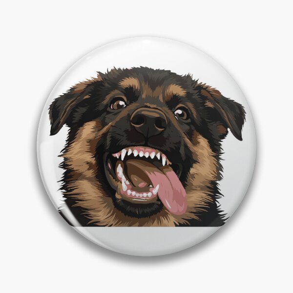 Item preview, Armed With Needles German Shepherd Teething designed and sold by Petzzz.