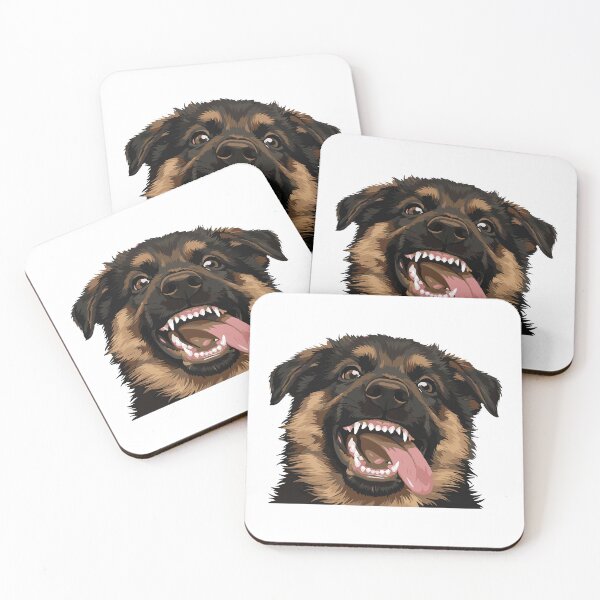 Item preview, Armed With Needles German Shepherd Teething designed and sold by Petzzz.