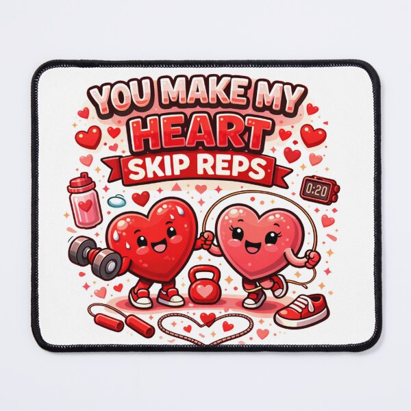 Item preview, You Make My Heart Skip Reps designed and sold by Mystic Wild Studio.
