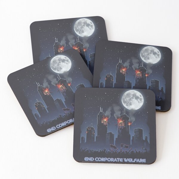 Item preview, end corporate welfare designed and sold by Still Standing Society.