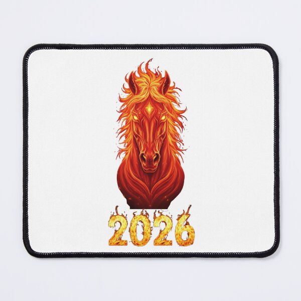 Item preview, Mystic Fire Horse 2026 – Legendary Zodiac Flame Art Design designed and sold by Baby Adee Collective.