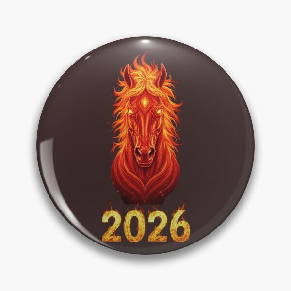 Item preview, Mystic Fire Horse 2026 – Legendary Zodiac Flame Art Design designed and sold by Baby Adee Collective.