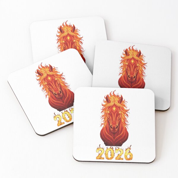 Item preview, Mystic Fire Horse 2026 – Legendary Zodiac Flame Art Design designed and sold by Baby Adee Collective.