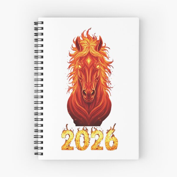 Item preview, Mystic Fire Horse 2026 – Legendary Zodiac Flame Art Design designed and sold by Baby Adee Collective.