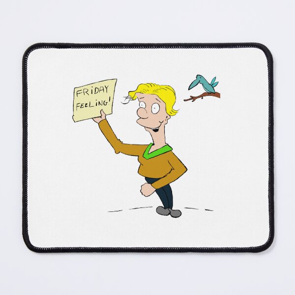 Item preview, Friday feeling. Funny cartoon design. designed and sold by Grant Wilson.