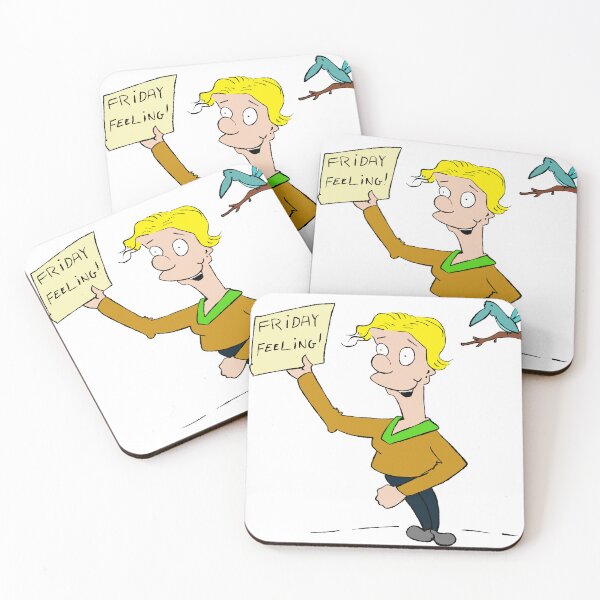 Item preview, Friday feeling. Funny cartoon design. designed and sold by Grant Wilson.