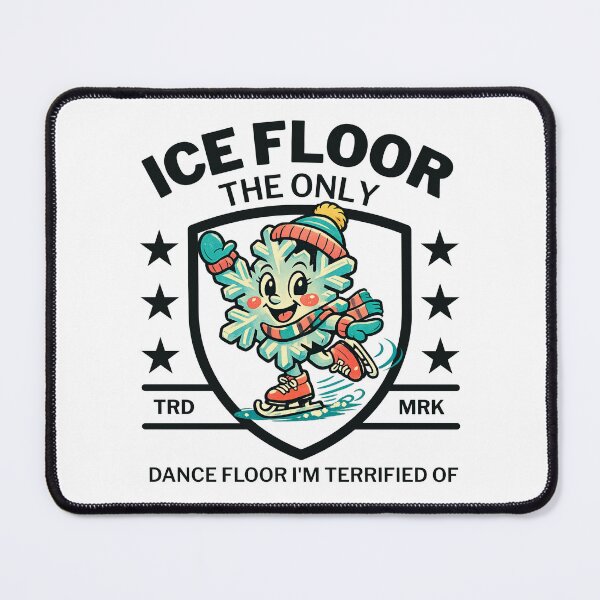Item preview, Ice skating : ice floor, the only dance floor I'm terrified of designed and sold by Peerless-Prime.