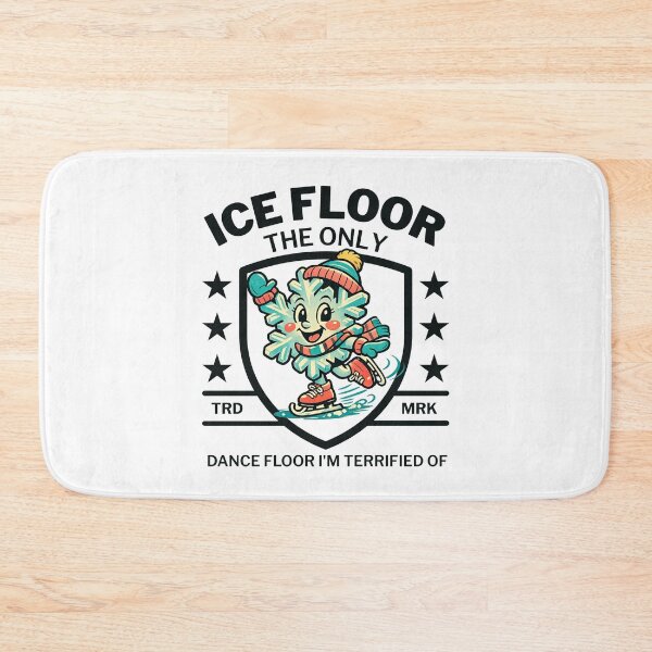Item preview, Ice skating : ice floor, the only dance floor I'm terrified of designed and sold by Peerless-Prime.