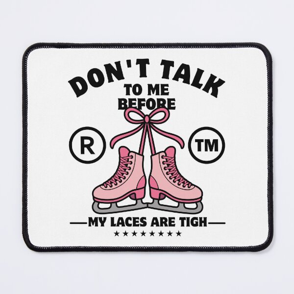 Item preview, Ice skating : Don't talk to me before my laces are tigh designed and sold by Peerless-Prime.