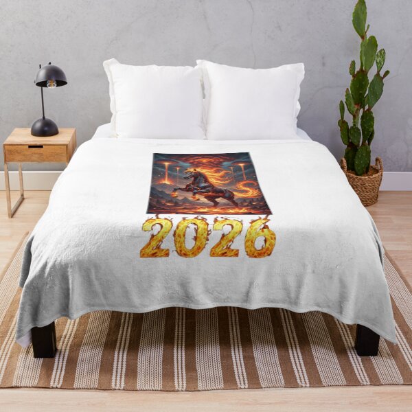 Item preview, 2026 Lava Horse – Volcanic Fire Stallion Fantasy Zodiac Design designed and sold by Baby Adee Collective.