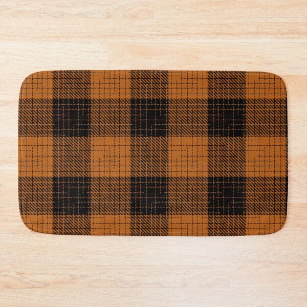 Item preview, Brown And Black Crosshatch Plaid Gingham Design  designed and sold by PatternTitan.