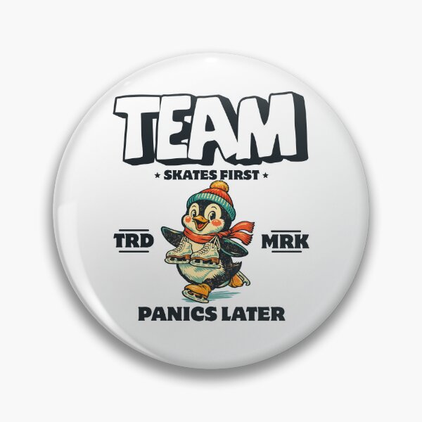 Item preview, Ice skating : Team skates first, panics later designed and sold by Peerless-Prime.