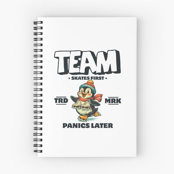 Item preview, Ice skating : Team skates first, panics later designed and sold by Peerless-Prime.