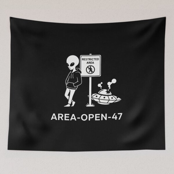 Item preview, RESIDENT ALIEN  designed and sold by ALL ART .