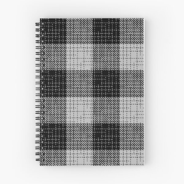 Item preview, Ash Gray And Black Crosshatch Plaid Gingham Design  designed and sold by PatternTitan.