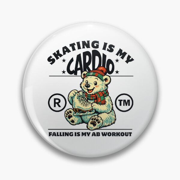 Item preview, Ice skating : skating is my cardio, falling is my ab workout designed and sold by Peerless-Prime.
