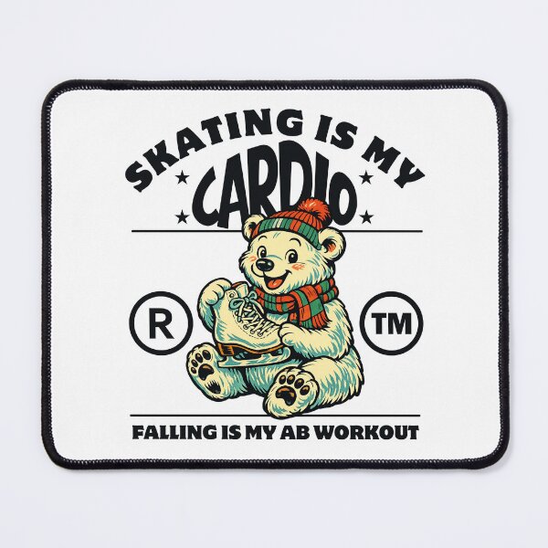 Item preview, Ice skating : skating is my cardio, falling is my ab workout designed and sold by Peerless-Prime.